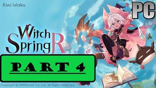 WitchSpring R Gameplay Walkthrough Part 4  No Commentary FULL GAME [upl. by Linea]