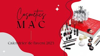 UNBOXING Calendrier de l’avent 2023 MAC Cosmetics WOW🤩 [upl. by Mooney271]