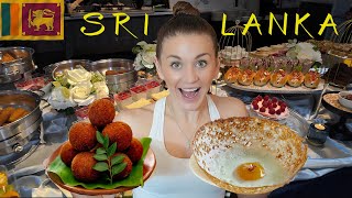 Ultimate SRI LANKAN STREET FOOD  SRI LANKAN HIGH TEA BUFFET [upl. by Aienahs]