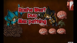 Tibia Rosha West  duo hunting EK ED [upl. by Shoifet]