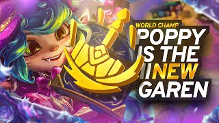 Poppy Is the New GAREN Hero Augment Triple Cast Poppy [upl. by Benoite182]