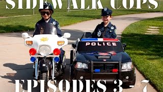 Sidewalk Cops Compilation Video  Episodes 3  7 The Litterer  Superman Texting [upl. by Sheffie]