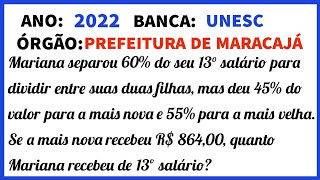 Unesc Mariana separou 60 do seu 13° salário para dividir entre suas duas filhas [upl. by Fuhrman]