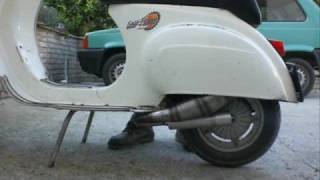 Vespa 130 polini  M3XC [upl. by Thurmond]