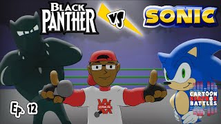 Black Panther Vs Sonic  Cartoon Beatbox Battles [upl. by Annmaria697]