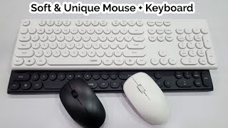 Soft amp Unique Keyboard  Mouse  Rapoo X260 Wireless Combo Mouse  Keyboard [upl. by Ahsael]