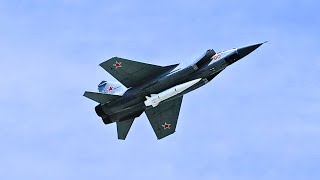 The Hypersonic Hunter MiG31K dan Kinzhal Missile [upl. by Atiuqram]