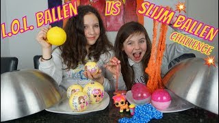 LOL BALLEN vs SLIJM BALLEN CHALLENGE met CHIARA  Bibi [upl. by Faruq564]