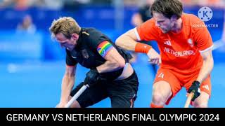 germany vs Netherlands hockey [upl. by Jeniffer128]