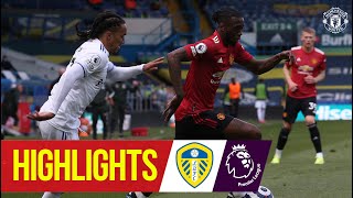 Stalemate at Elland Road  Leeds United 00 Manchester United  Highlights  Premier League [upl. by Sabra]