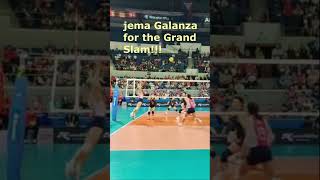 Jema Galanza for the Grand Slam Creamline vs Cignal • PVL Invitational Conference • Sept 12 2024 [upl. by Brod]