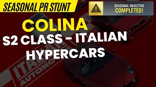 Forza Horizon 5  Danger Sign quotColinaquot  S2 Class Class  Italian Hypercars [upl. by Crandale]