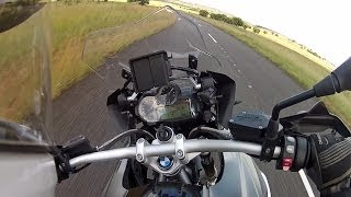 BMW R1200GS LC Top Speed and Acceleration Test [upl. by Noied]