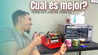 🤯 SUBLIMANDO TAZAS EN HORNO DE CONVECCIÓN VS PLANCHAS TERMICAS  CUAL ES MEJOR [upl. by Eugenides172]