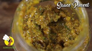 SAUCE PIMENT fait maison  home made chili sauce  attention cest chaud [upl. by Namyaw221]