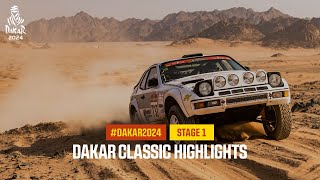 Dakar Classic Highlights  Stage 1  dakar2024 [upl. by Horwitz]