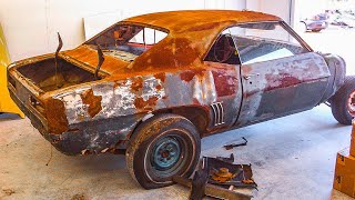 Rusty 1969 Chevrolet Camaro RS Z28 Restoration Project [upl. by Ailhat484]