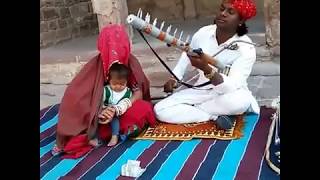 quotDama Dam mast kalandarquot Bollywood song Rajasthani folk gheet राजस्थानी मंगनियार गीत जोधपूर [upl. by Ddet]