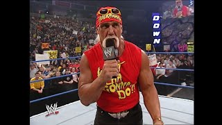 Hulk Hogan Talks About Mr McMahon Before WrestleMania XIX  SmackDown Mar 27 2003 [upl. by Rebeh]