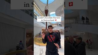 How is Lindt Chocolate Made 🍫🇨🇭Lindt Chocolate Factory Tour lindtchocolate lindt swisschocolate [upl. by Halland]