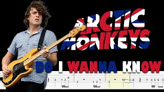 Arctic Monkeys  Do I Wanna Know Bass Tabs and Notation  By ChamisBass chamisbass basstabs [upl. by Vladamar190]