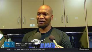 Marreese Speights  Orlando Magic at Denver Nuggets 11112017 [upl. by Nosreffej281]