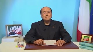 E morto Silvio Berlusconi ecco lultima apparizione in video [upl. by Eadas]