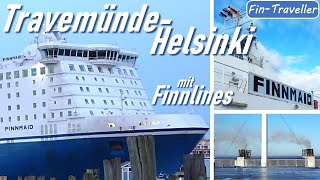 Finnlines Finnmaid Travemünde  Helsinki ohne Auto [upl. by Aivax245]