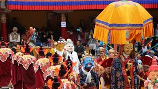 19Funeral and cremation rites of Togdan Rinpoche 120623 Leh Ladakh [upl. by Ettennad]