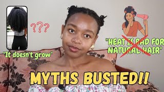 Top 10 Natural Hair Myths Busted [upl. by Eznyl]