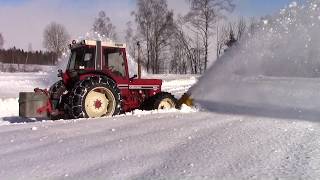 Snøfreser Øveraasen PW800  restaurert og i drift [upl. by Veradi85]