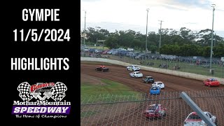 End of Season Spectacular  Heat Highlights  Gympie Speedway  1152024 [upl. by Cherry]