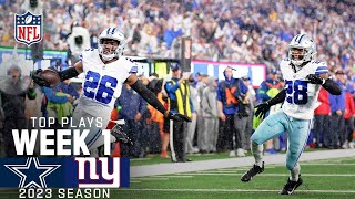 Dallas Cowboys Top Plays vs New York Giants  2023 Regular Season Week 1 [upl. by Margot]