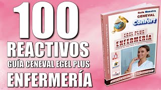 Guía CENEVAL EGEL PLUS ENFERMERÍA 🏥  100 Reactivos Simulador Ejemplo ¡Resuelta y Actualizada [upl. by Ahsikin]