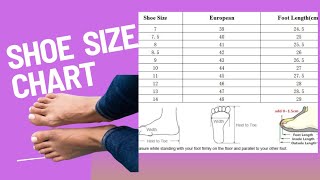 HOW TO MEASURE MY FOOT TO KNOW MY SHOE SIZE [upl. by Ocsicnarf]