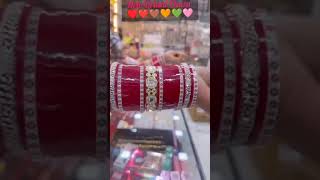 Collection of bridal chuda😘jewellerydesign bridaljewellery chuda viralshort bangles kda 2024 [upl. by Ettinger957]