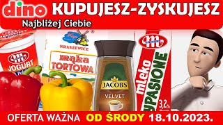 DINO  Gazetka Promocyjna od Środy 18102023  Co się opłaca [upl. by Judi]