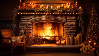 Cozy Winter Fireplace Sounds  Relaxing Winter Ambience  Fireplace Ambience [upl. by Ryhpez]