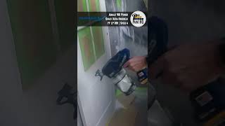 Spraying Doors FAST with a Graco Ultra Handheld Airless Paint Sprayer [upl. by Nessa]