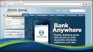 New Online Banking Experience From Zions Bank [upl. by Mozza]