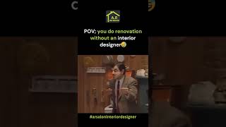 POV You Do Renovation without an Interior Designer   memeviral memeoftheday shortsvideo [upl. by Almita500]