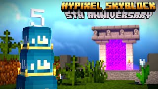 Skys the Limit  A Hypixel Skyblock 5th Anniversary Animation [upl. by Allsopp]