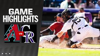 Dbacks vs Rockies Game Highlights 91824  MLB Highlights [upl. by Vivi]