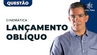 Lançamento Oblíquo  Uma bola está parada sobre o gramado  Física  Professor Pinguim [upl. by Kresic]