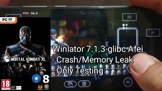 MORTAL KOMBAT XL  Winlator 713glibc  Snapdragon 680 [upl. by Allisirp]