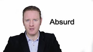 Absurd  Meaning  Pronunciation  Word World  Audio Video Dictionary [upl. by Landre]