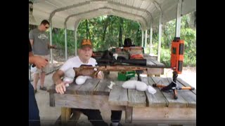 Pa 86 years young Olympia Bend Shooting Range Valdosta Ga 04142021Shooting his 65 CreedMoor [upl. by Scammon]