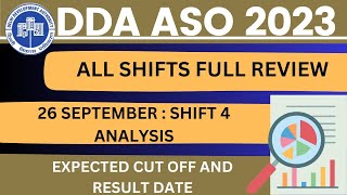 DDA ASO 2023 EXAM ANALYSIS DDA ASO EXAM REVIEW  MY ATTEMPTS SAFE SCOREðŸ”¥ðŸ”¥ssccgl2023 ssc ssccgl [upl. by Williamson414]