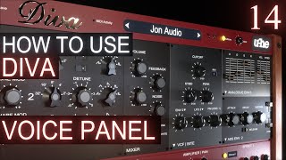 Voice Panel PART 14  uhe DIVA Tutorial [upl. by Ahseyt]