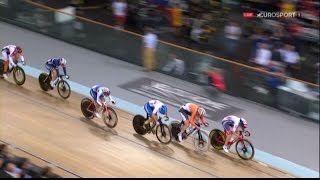 Eliminacion Europeo Pista Paris 20102016 elimination track [upl. by Herv926]